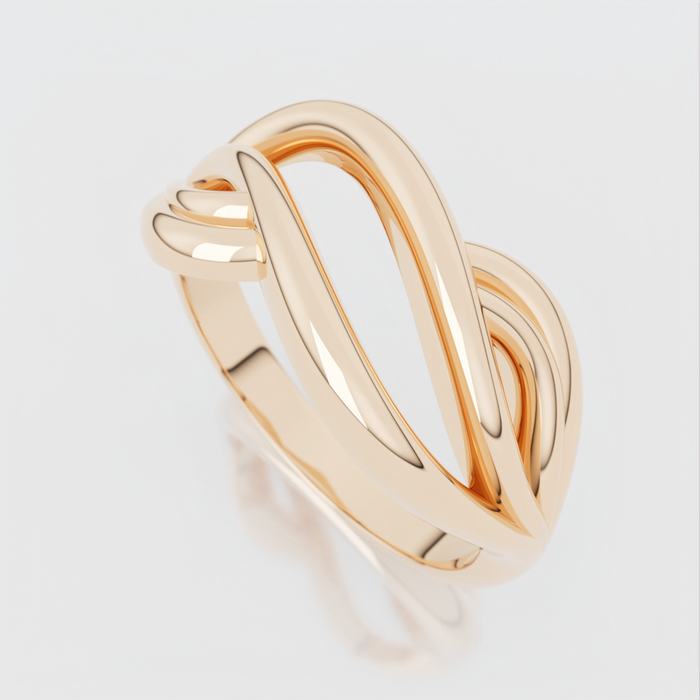 Elegant Wave Band - Minted Jewellery