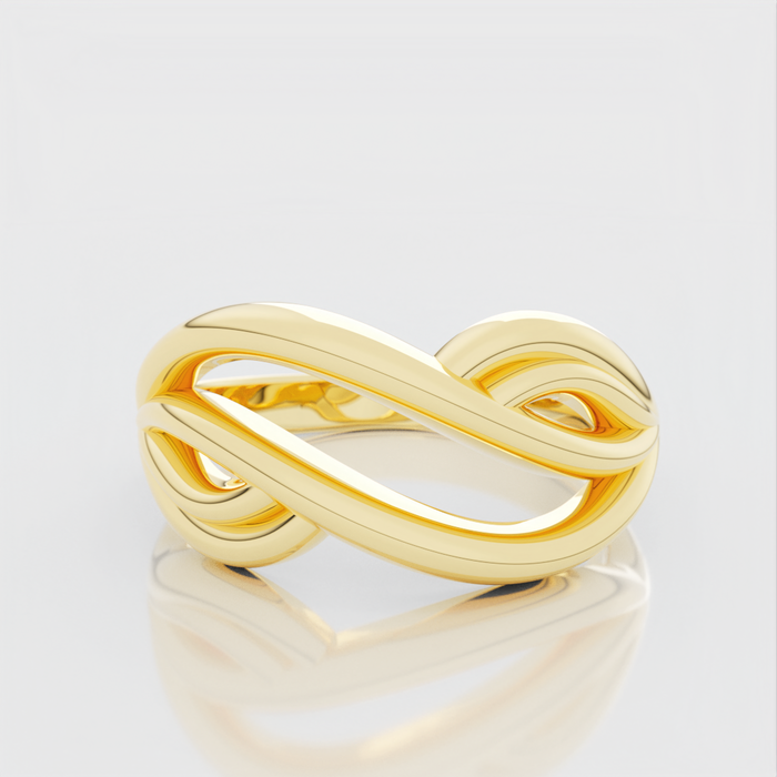 Elegant Wave Band - Minted Jewellery