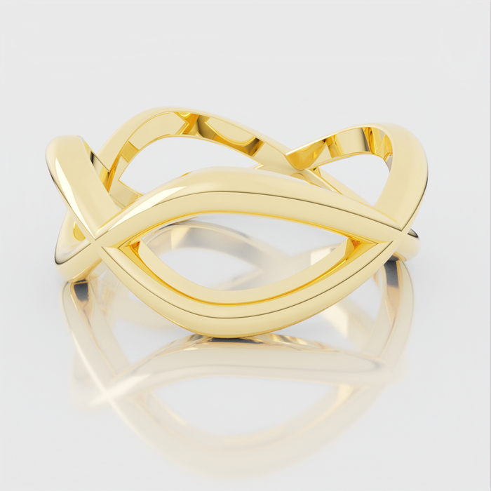 Marquise Split Band - Minted Jewellery