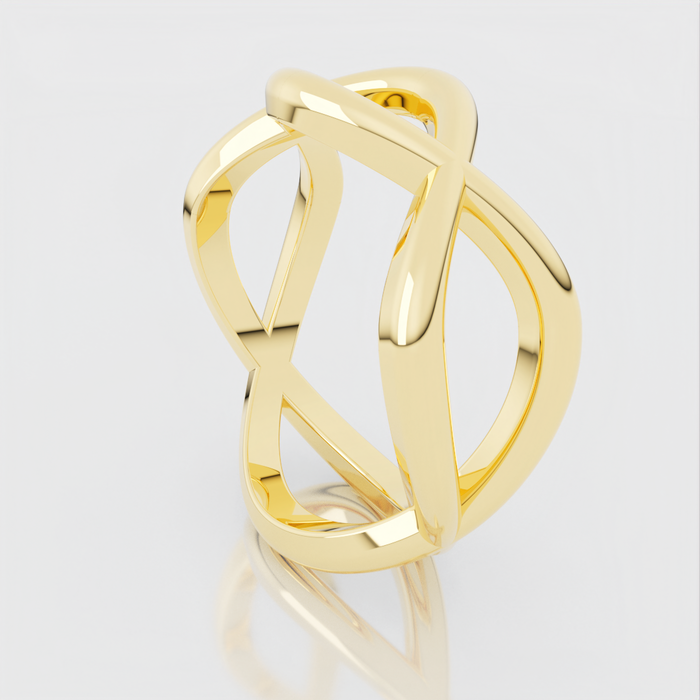 Marquise Split Band - Minted Jewellery