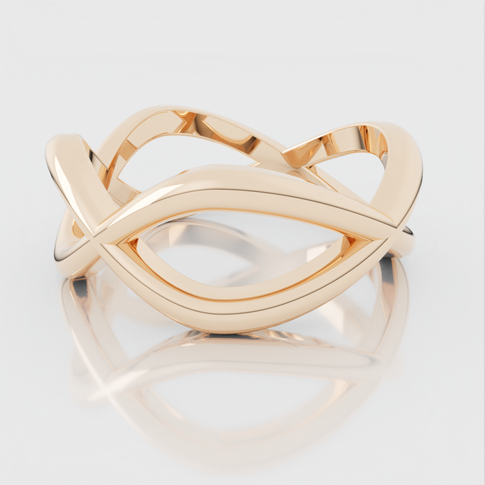 Marquise Split Band - Minted Jewellery