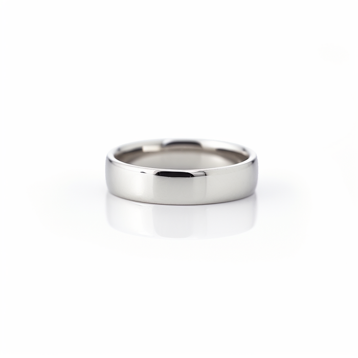 Mens Sterling Silver Plain Band - Minted Jewellery