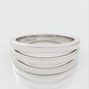 Three Split Band - Minted Jewellery