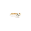 Asscher Cut Solitaire Engagement Ring - Minted Jewellery