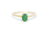 Emerald Oval Solitaire - Minted Jewellery