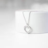 Heart Sterling Silver Necklace - Minted Jewellery