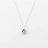 Round Meteorite Necklace - Minted Jewellery