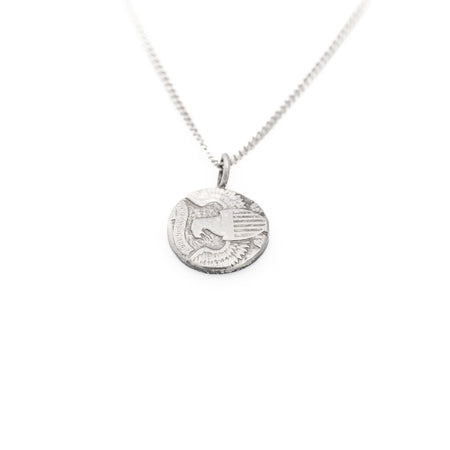 Round Silver Coin Necklace - Minted Jewellery