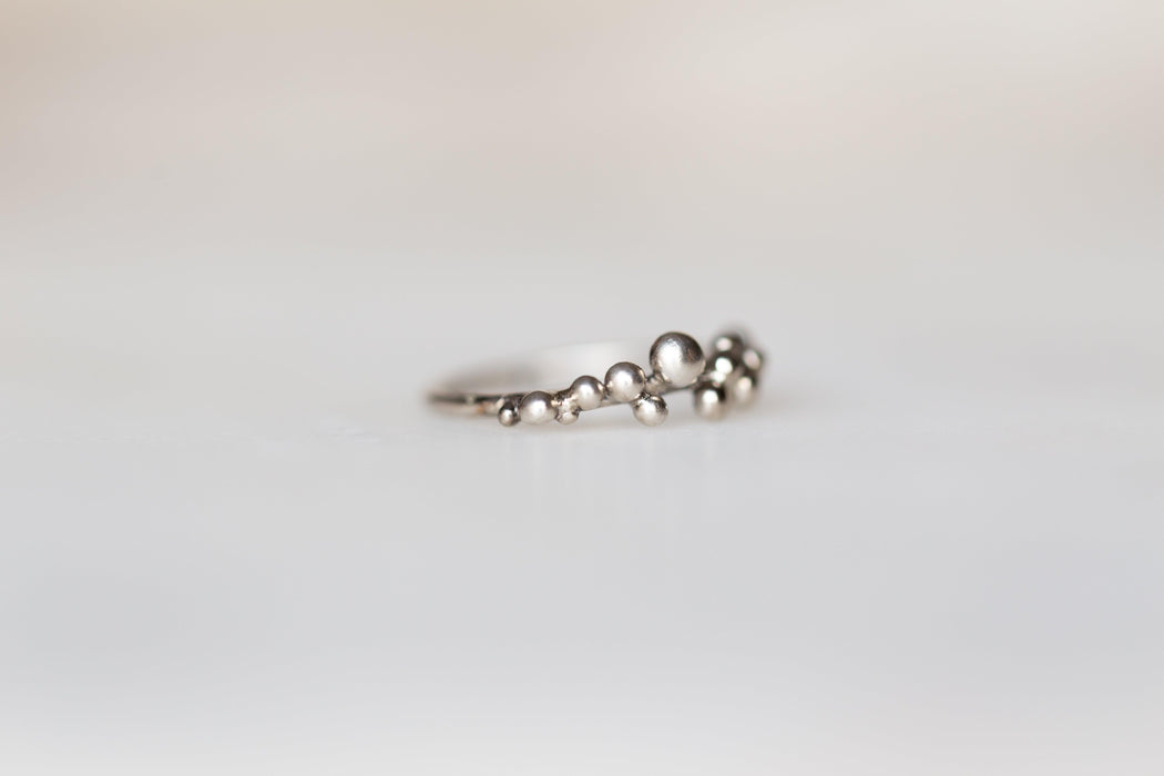 Silver Grain Ring - Minted Jewellery