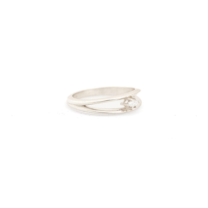 Split Shank with Marquise Moissanite - Minted Jewellery