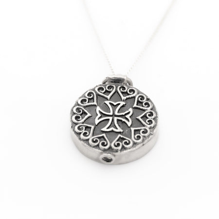 Sterling Silver Oxidised Locket - Minted Jewellery